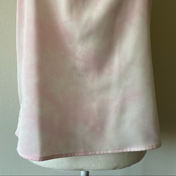 NWT Pink Tie Dye Spaghetti Strap Tank Top - Picture 7 of 10